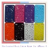 Perforated Cell Phone Case for iPhone 4 (Star and Moon Pattern)