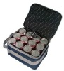 Personal Cooler Lunch bag,gel lined, folds compactly and stores directly in the freezer, no ice needed