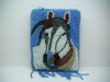 Personalized Horse Shaped Beaded Coin Purse