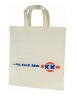 Personalized Ivory Durable Shopping Bag