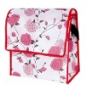 Personalized Pink Flowers Shopping Bag