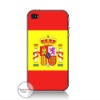 Personalized custom Spain Flag Case for iPhone 4 & iPhone 4s