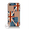 Personalized custom UK and USA Flag Case for iPhone 4 & iPhone 4s