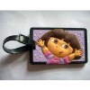 Personalized plastic bag tag for kid