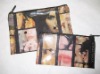 Photographic print PVC cosmetic pouch