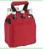 Picnic Time Six Pack Neoprene  wine bottle cooler Tote