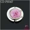 Pink 3D Flower Table Bag Holder CD-PH167