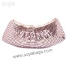 Pink Aluminum evening handbag WI-0858