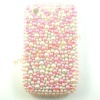 Pink Bling Case Rhinestone Both Sides Shell For Blackberry Curve 8520