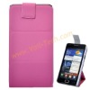 Pink Brand New Slim Leather Skin Case For Samsung Galaxy S i9100