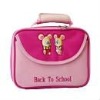 Pink Cute mouse kids cooler lunch bag