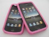 Pink Cute style silicon case cover for iphone 4G