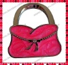 Pink Enamel Clip Purse Shaped Bag Hanger/Purse Hooker/Handbag Hook/Purse Holder/Handbag Purse Caddy