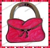 Pink Enamel Clip Purse Shaped Bag Hanger/Purse Hooker/Handbag Hook/Purse Holder/Handbag Purse Caddy