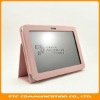 Pink Flip Case with Standing for Samsung galaxy Tab 8.9 inch P7300/P7310, Foldable Leather Case for P7300, 6 colors