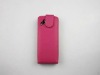 Pink Flip Leather Case Cover For Samsung S8530 Wave II