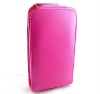 Pink Flip PAD Leather case Pouch For Samsung S5230 Star