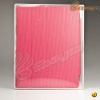 Pink Free Shipping Folding Fashionable Football Lines Case Cover For iPad 2 LF-0630