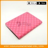Pink Leather Case Cover for iPad2, Notebook Leather Protective Case Cover for iPad 2, Standing Case for iPad 2, 7 colors