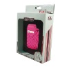 Pink Leather Mobile Phone Case