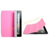 Pink Magnetic Standby Smart Case For Apple iPad 2