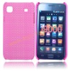 Pink Mesh Perforate Hard Case Shell Skin For Samsung Galaxy S i9000