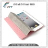 Pink Microfiber smart cover for ipad 2