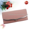 Pink New Fashion Women Long Clutch Wallet/Purse With Button