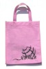 Pink Non Woven shopping bag(DFY-100)