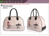 Pink PU Lady lovely cute handbag leisure bag