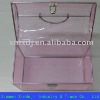 Pink PVC packaging box xmxdj-0221