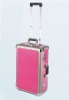 Pink PVC travel Trolley