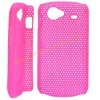 Pink Perforated Mesh Hard Protect Shell Skin For Samsung Nexus S i9020