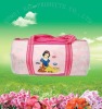 Pink Polyster Promotion Bag with Cartoon Pattern