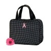 Pink Ribbon Hanging Cosmetic Case