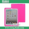 Pink Silicone Cover Case Design for Ipad 2