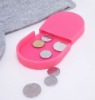 Pink Silicone Key Case, Coin Purse