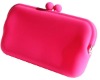 Pink Silicone Pouch for NDSI Game Player