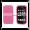 Pink Silicone Skin Case for iPhone 3G 3GS