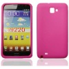 Pink Silicone Soft Skin Case Cover for Samsung Galaxy Note GT-N7000 i9220