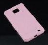 Pink Soft Candy TPU Skin Back Case For Samsung Galaxy S2 i9100