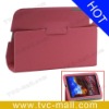 Pink Stand Leather Case for Samsung Galaxy Tab 7.7 P6800