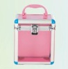Pink acrylic CD case for carry