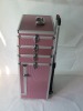 Pink aluminum flight case