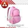 Pink backpack bag for girl