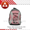 Pink children's school bag