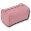Pink color cosmetic bag