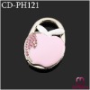 Pink diamonds Apple shaped Handbag Hanger CD-PH121