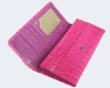 Pink fashion wallet