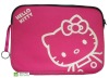 Pink hello kity laptop bag cartoons